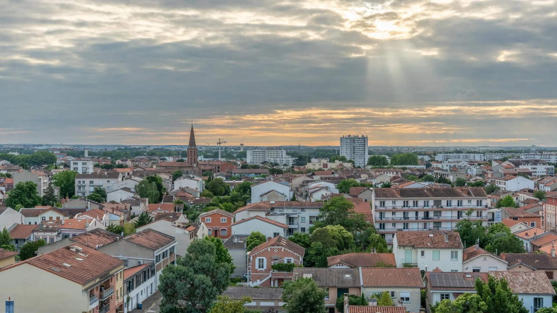 아파트 Toulouse Appartment 3 Bedrooms Balcony Panoramic View - 10 Min Train Station & Metro